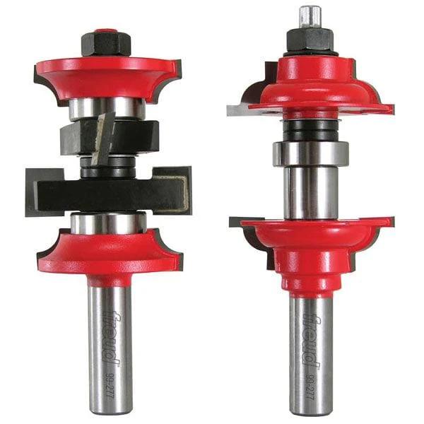 99-277 Thick Stock Door Router Bit Set Roundover 1/2" Shank